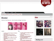 Tablet Screenshot of cherryteresa.com